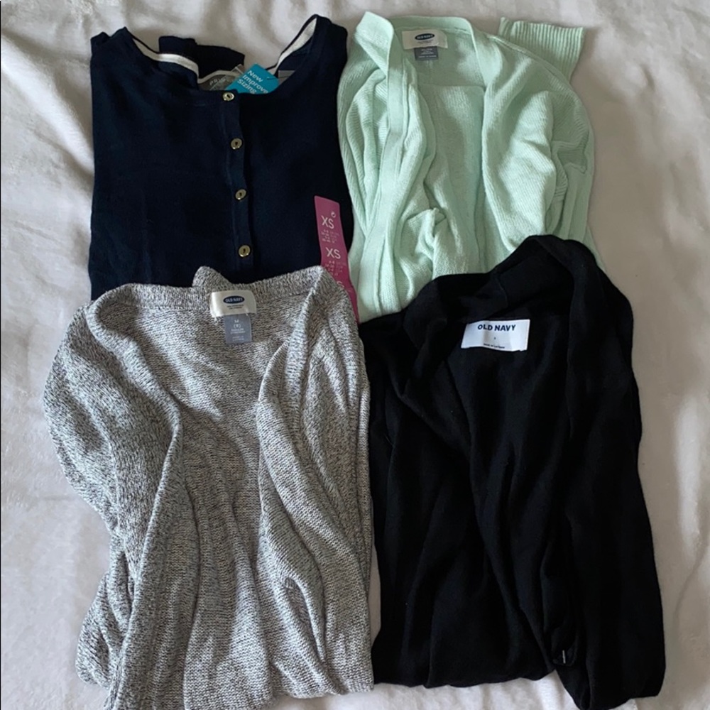 4 sweaters